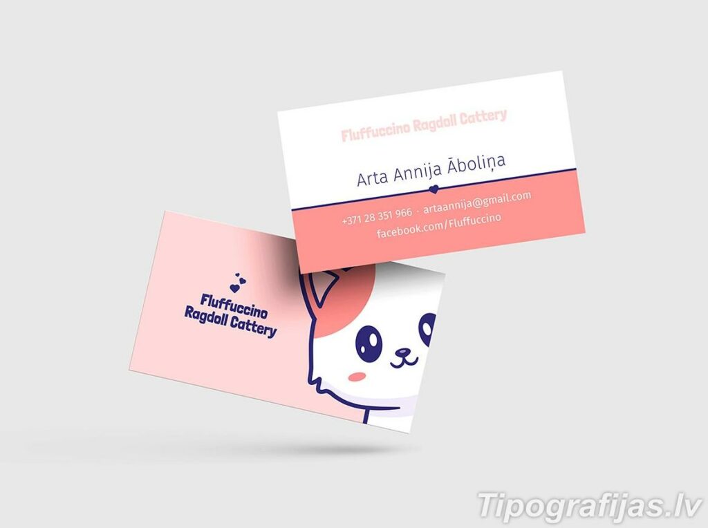 Graphic arts - Designing and printing of business cards