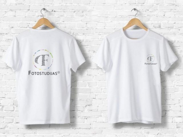 Shirt - T-shirt printing, logo printing. Presentation advertising production.T-shirt design development. T-shirt sample.