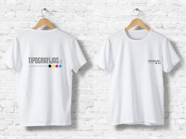 Shirt - T-shirt printing, logo printing. Presentation advertising production.T-shirt design development. T-shirt sample.