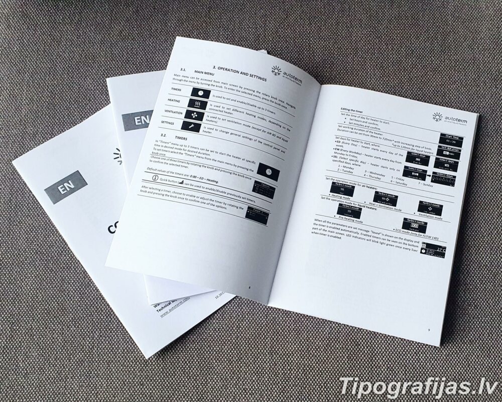 Изготовление и печать инструкций, аннотаций